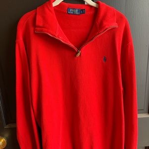 Men’s Polo Half-Zip Pullover